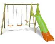 Station de jeux Techwood OPTIMA Trigano 2,30 m avec toboggan