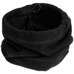 Mil-Tec Fleece Neck Warmer Gaiter Warm Army Stretchable Military Snood Black