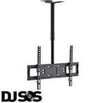 Ceiling Mounted Tilt and Swivel TV Bracket (Screen Size 14-50 inch)