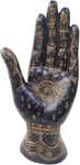 Palmistry Hand Resin Statue Telling Palm Reading, Ancient Mystical Palm with Li