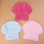 3 Pcs Fast Drying Shower Bath Towels Hair Cap Rapid Microfiber Wrap