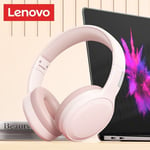 TH30 Pink Lenovo TH30 Casque Sans Fil Bluetooth 5.3 Écouteurs Pliable Casque De Jeu Sport Casque avec Micro Musique Écouteurs 250mAh ""Nipseyteko