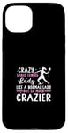 Coque pour iPhone 15 Plus Crazy Tennis de table pour fille