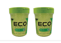 ECO Style Professional Styling Gel Olive Oil Strong Hold Alcohol Free 32oz X 2