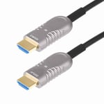 StarTech.com 100ft (30.4m) HDMI 2.1 Hybrid Active Optical Cable (AOC) CMP Ple...