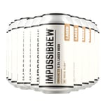 IMPOSSIBREW® ENHANCED LAGER Golden Crisp Refreshing 0.5%ABV | 12 x 440ml Cans