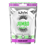 NYX Professional Makeup Jumbo Lash! Vegan False Lashes 06 Glam Accent lösögonfransar Svart