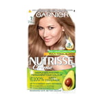 Garnier Nutrisse Permanent Hair Dye, Natural-looking, hair colour result, For All Hair Types, 7 Dark Blonde