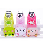 Cute Cartoon Nail Clipper Stainless Steel Fingernail Toenail Cutter For Adul HEN