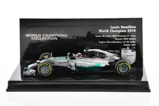 F1 MERCEDES W05 #44 L.Hamilton World Champion 2014 1/43 MINICHAMPS 436140044