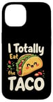 iPhone 14 I Totally Eat The Taco Cute Taco Top Case