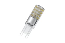 OSRAM STAR PIN - LED-lysspære - form: T15 - klar finish - G9 - 2,6 W - varmt vitt lys - 2700 K