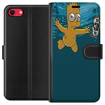 Apple iPhone SE 2025 / 16E Plånboksfodral Bart Simpson