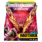 MonsterVerse Godzilla x Kong : Le Nouvel Empire 28 cm Mothra Figurine emblématique de Film de Collection, Emballage limité inspiré du Paysage Hollow Earth, Convient aux Enfants à partir de 4 Ans