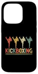 iPhone 14 Pro Kickboxing Silhouette Kickbox Kickboxer Case