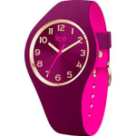 Montre Femme ICE WATCH DUO CHIC 023276 Silicone Pourpre Sub 100mt