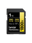 Lexar Professional Gold 1800x SD - 280MB/s - 1TB