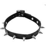 Smycken Gotisk Punk Läder Halsband Choker Spik Nitar Halsband Halsband901