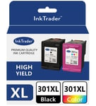 Refilled HP 301XL Ink Cartridges For HP Envy 5530/5532 Printers