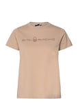 W Gale Tee Beige Sail Racing