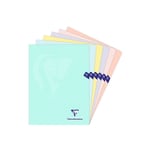 Cahier 24x32 Pers 96 Pag Seyes Pers Couleurs Pastel Assorti Clairefontaine