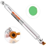 VEVOR Tube Laser CO2 50 W Tube de Gravure Laser Longueur 850 mm Diametre 50 mm Transmittance Elevee Durable Piece de Rechange pour Machines de