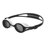 SPEEDO HYDROPURE SWIMMING GOGGLES WHITE TINTED ANTIFOG SWIM FITNESS TRAINING