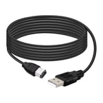 Câble Convertisseur De Données Usb 2.0 Type A Mâle Vers Ieee 1394 Firewire 6 Broches Mâle 1,8 M Pour Appareil Photo Numérique, Caméscope, Ordinateur Portable, Dv, Noir[Q1297]