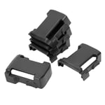 5Pcs Battery Buckle Mount Holder Accessory For Milwaukee M18 Battery Black