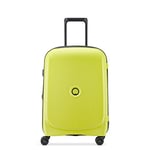 DELSEY PARIS - Belmont Plus - Valise Cabine Rigide Slim - 55x40x20 cm - 33 litres - S - Vert Chartreuse