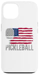 iPhone 13 Pickleball American Flag July 4 Independence Day Case