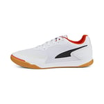 PUMA Baskets Pressing III pour Homme, Puma White PUMA Black Firelight Nimbus Cloud Gum, 40.5 EU