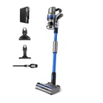 Vax HomePro Pet, Cordless Stick Vacuum Cleaner, Lightweight with Up to 45min Runtime, Self Stand, Hairwrap Resist, Pet, Stair and Crevice Tool Included, US Graphite & ONEPWR Blue, CLSV-MPKP