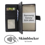 Skimblocker Samsung Galaxy S24 Ultra 5G XL Plånboksfodral