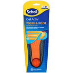 Scholl Gel Activ Insole Work & Boot (L) - 1 Förpackningar