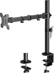 BONTEC Single Monitor Arm Desk Mount for 13-32 inch LCD LED PC Computer Screens