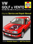 Haynes Workshop manual VW Golf amp Vento bensin och diesel feb 92 mar 98 J till R