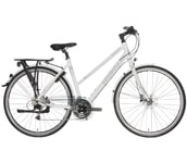 Sotenäs 28" 27-vxl hybridcykel Dam WHITE 48