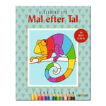 Malebog - Mal Efter Tal - Alverdens Dyr fra 5 år.