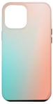 Coque pour iPhone 14 Plus Dégradé doux rose et bleu