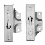 INTEGRATED FRIDGE FREEZER CUPBOARD DOOR DECOR HINGE KIT UPPER & LOWER HINGES pmd