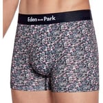 Boxers Eden Park  Boxer Homme Coton FLORAL Rose Marine