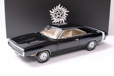 1:18 Greenlight 1970 Dodge Charger Coupe SUPERNATURAL Noir