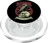 Nevermore Quoth The Raven Gothic Edgar Allan Poe PopSockets PopGrip pour MagSafe