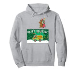 Christmas Scooby Doo Shaggy Mystery Machine Happy Holidaze Pullover Hoodie