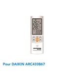 Télécommande de remplacement climatisation pour DAIKIN ARC433B67