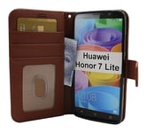 New Standcase Wallet Huawei Honor 7 Lite (NEM-L21) (Brun)