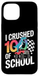 iPhone 15 100 Days Of School Monster Truck Dinosaur Case