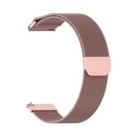 Armbånd Milanese til Garmin Forerunner 245 / 245 Music - Rose