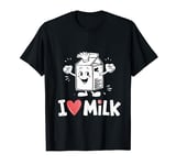 I Love Milk Funny Milkman Lactose T-Shirt